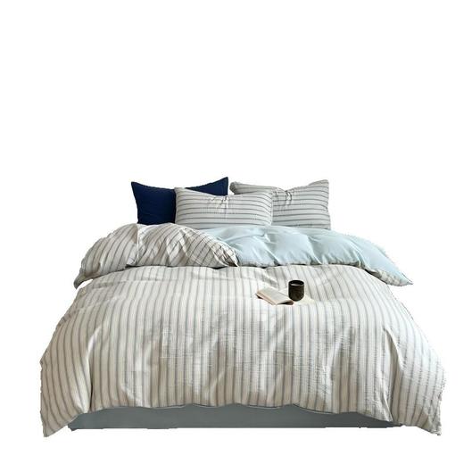 彼加曼 超感零压云柔水洗四件套-海盐纹200*230cm BGM-T2520 商品图0