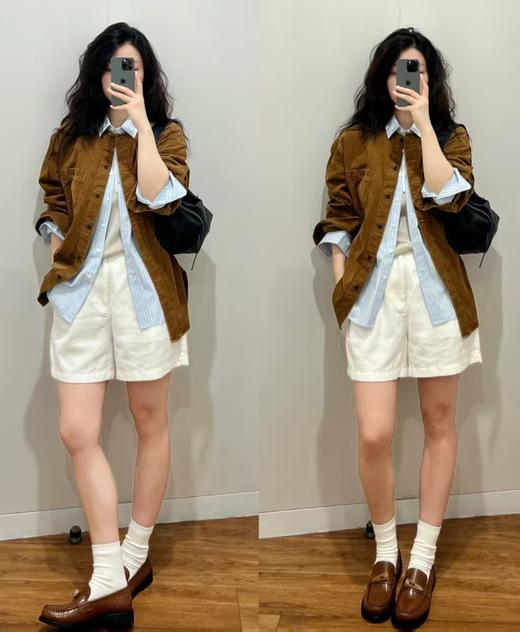 有灯芯绒的秋天收获满满温暖与复古衬衫 商品图8