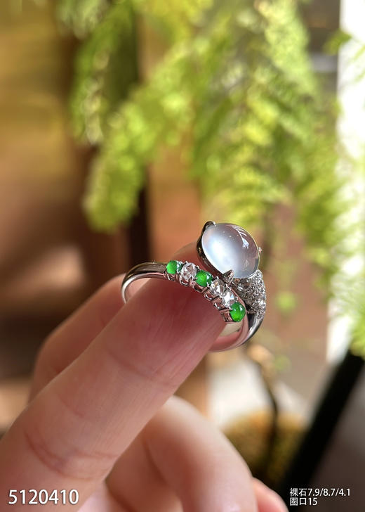 5120410，蛋面戒指。具体价格微信咨询 商品图3