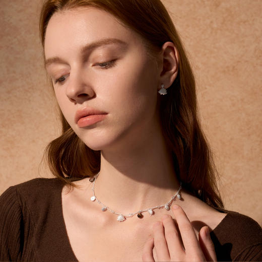 ARSIS｜小森林系列 小刺猬吊坠项链 商品图1