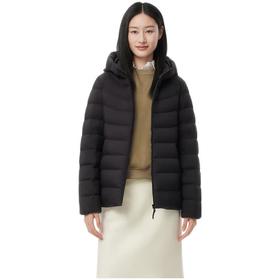 坦博尔 女短款轻薄连帽羽绒服 TBF310238A