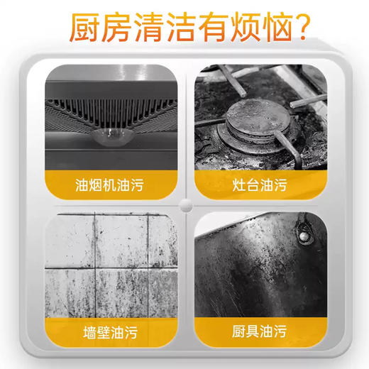 蓝漂 我爱我家系列厨房清洁剂500g*2瓶 LP0WXJ02P 商品图4