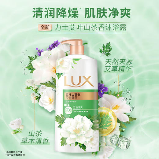 LUX力士 艾叶山茶香沐浴乳900g*1瓶 UXCC900-1 商品图2