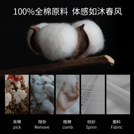 恒源祥 100S轻奢贡缎全棉四件套拂光200*230cm HYX364TJ 商品图3