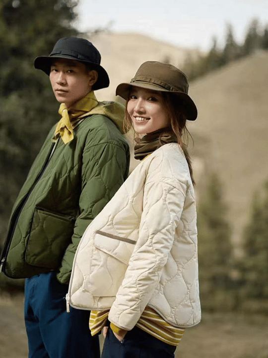 【英国欧贝罗亚情侣款气绒服】简单即高级❗💰69元抢英国高端品牌❗轻盈锁温暖如羽绒☁更薄！⁤更保暖！‌可机洗不跑绒 ！⁬Oberora品牌直发！⁭ ✅五防功能性面料