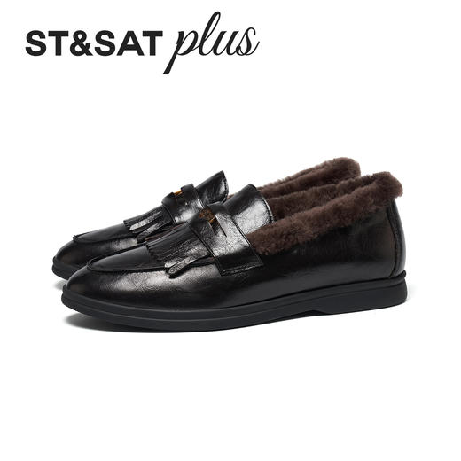 【万步系列】星期六都市轻复古绒绒乐福SSD4111546 商品图10