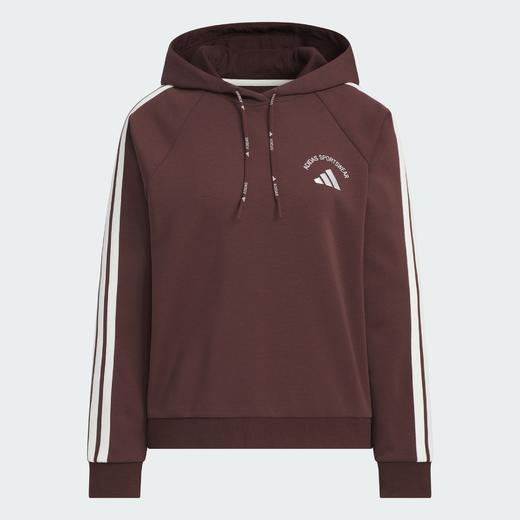 Adidas阿迪达斯SOFT DOUBLEKNIT HOODIE 针织运动休闲连帽套头衫KC0033 商品图3