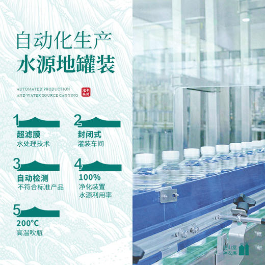正山堂巴东红 湖北神农溪矿泉水泡茶用 矿泉水天然矿泉水神农溪水 商品图5