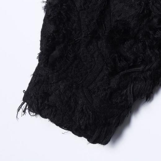 SDSA男士秋冬新款痞帅男装潮牌重工流苏纯色纽扣翻领长袖衬衫百搭 商品图3