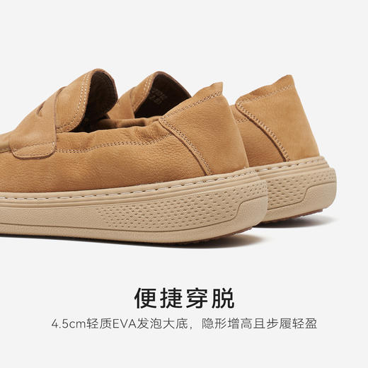 星期六男士舒适一脚蹬休闲皮鞋SSD3121012 商品图10