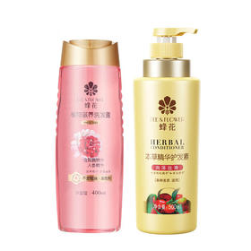 蜂花 洗护套装(植物滋养洗发露400ml+本草润泽护发素500ml) FC02PY0S