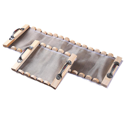 木质火龙灸艾灸盒 督脉隔姜灸专用器具 艾灸馆腰背腹龙骨灸 贴合脊柱 商品图4