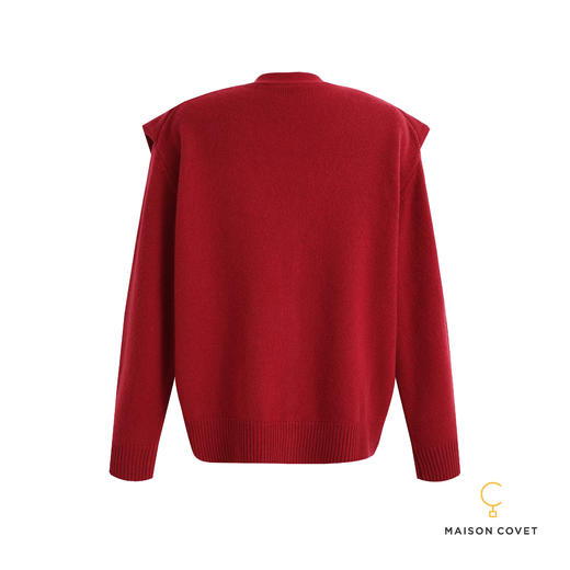 MAISON COVET羊毛设计款上衣外套 商品图5