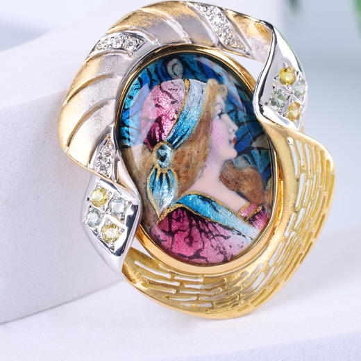 【意中人】梶光夫中古胸针坠   ZX2510079 商品图1