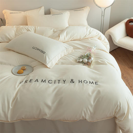 罗曼罗兰 水洗磨毛四件套奥利200*230cm 6925314751872 商品图1