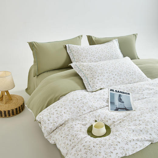 無印良品 有机棉四件套-虞美人200x230cm MJ-T2025-0297-1 商品图4