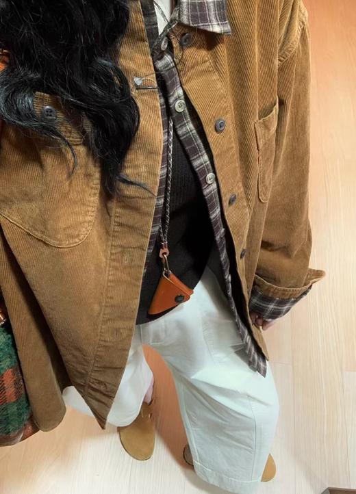 有灯芯绒的秋天收获满满温暖与复古衬衫 商品图12