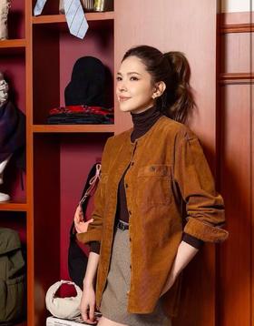 有灯芯绒的秋天收获满满温暖与复古衬衫