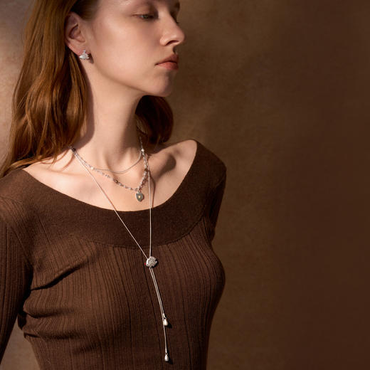 ARSIS｜小森林系列 小刺猬抽拉项链 商品图4