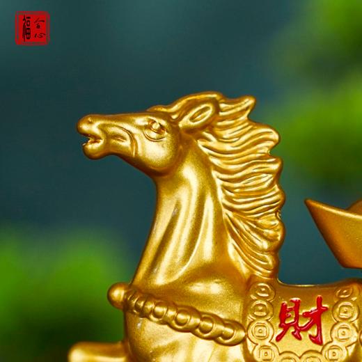 【蓝禧老师推荐】黄铜【马上发财】摆件 商品图3