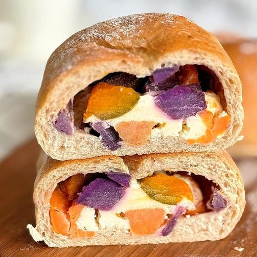 五谷丰登杂粮欧包|掰开爆馅板栗香，减脂期狂喜 商品图0