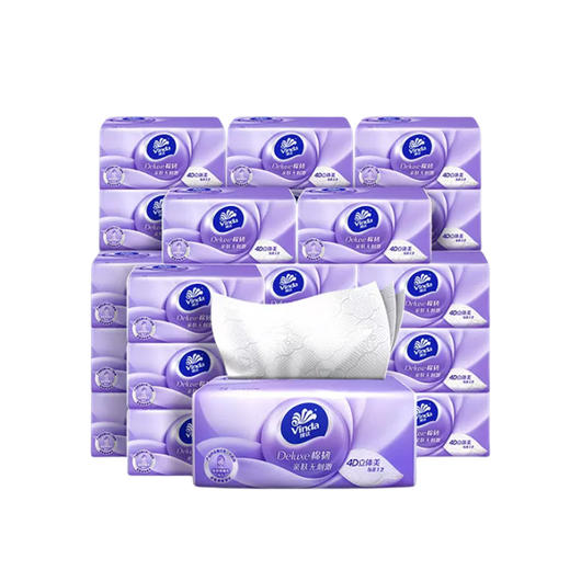 维达 棉韧抽纸3层90抽18包 V2834-24-18B 商品图2