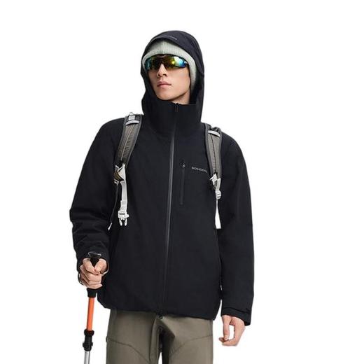 波司登 男短款连帽长袖羽绒服 B250331313 商品图1