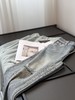 会员福利【高阶感+小个子天菜】拉夏贝尔/La Chapelle美式复古破洞牛仔裤女时尚设计感水洗直筒九分裤 商品缩略图8