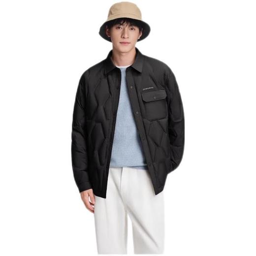 波司登 男衬衫领羽绒服 B250135319 商品图3