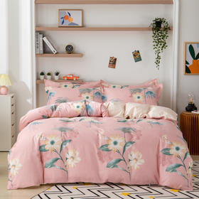 绮露 美家全棉四件套-曼妙花彩 QL-TJ2002