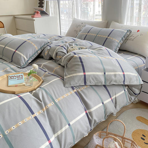 洁丽雅 时尚生活 轻奢四件套 JLY-CP677-1 商品图3