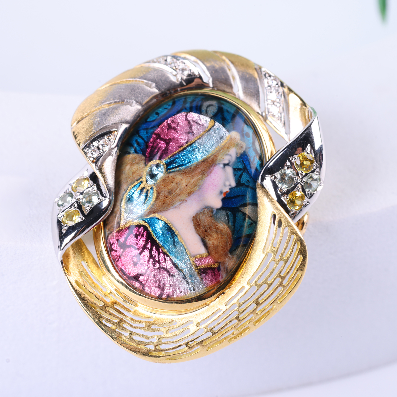 【意中人】梶光夫中古胸针坠   ZX2510079