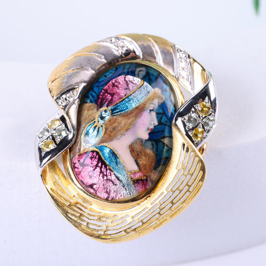 【意中人】梶光夫中古胸针坠   ZX2510079 商品图0