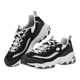 Skechers斯凯奇 女时尚绑带运动鞋 150534-BKW