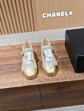 香奈儿 新款玛丽珍平底鞋(DBG)
