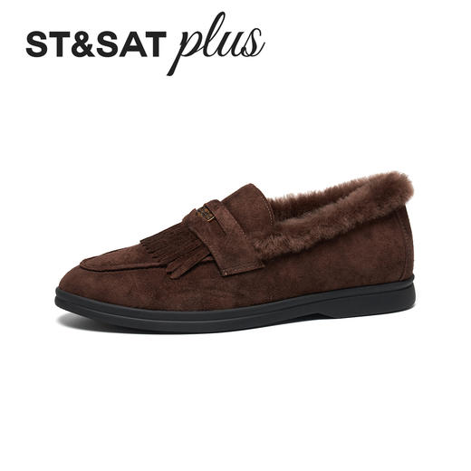 【万步系列】星期六都市轻复古绒绒乐福SSD4111546 商品图12