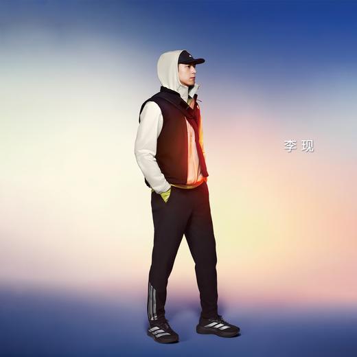 Adidas阿迪达斯BONDED FLEECE OPEN HEM WIND PANTS 李现同款运动休闲裤KA1301 商品图1