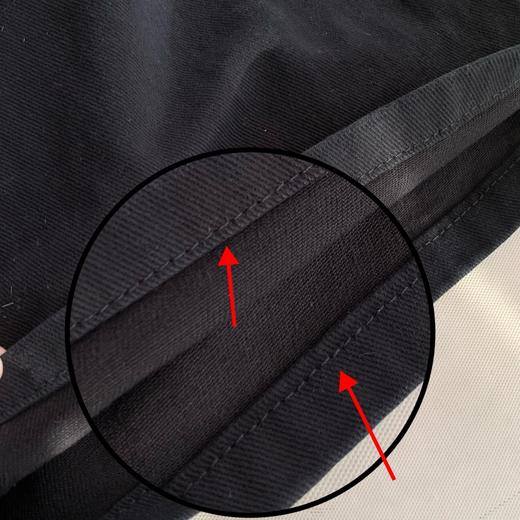 男女同款黑色宽松牛仔背带裤（蕾姐S参考 波哥穿M码） 商品图14