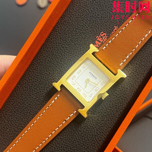 HERMES【爱马仕】Heure H系列 Z6新配色 女士腕表 瑞士石英原金机芯 商品图8