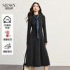 【10/15新品】熙世界仿羊绒磨毛针织连衣裙女2025秋冬款通勤百搭内搭打底长裙子 商品缩略图0