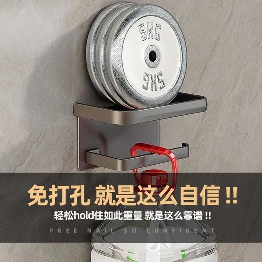 6088  枪灰色纸巾架（17.8cm） 商品图3