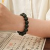【品牌授权】【香港周六福】天然本草非遗古法安神梦灵香珠手串12mm（传承礼盒）附赠朱砂手串6mm 商品缩略图3