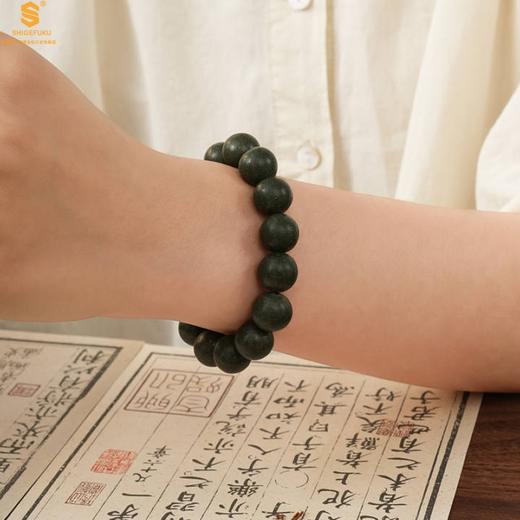 【品牌授权】【香港周六福】天然本草非遗古法安神梦灵香珠手串12mm（传承礼盒）附赠朱砂手串6mm 商品图3