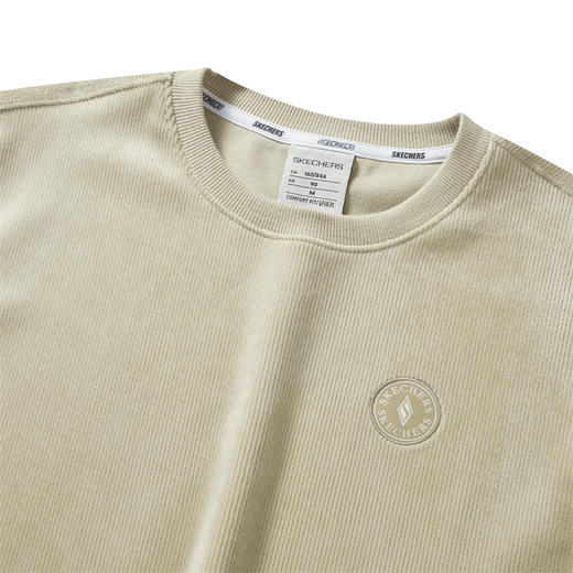 Skechers斯凯奇 女针织套头卫衣 L423W056-01GA 商品图3