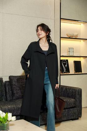 SZ3D51 - 双色风衣外套 -