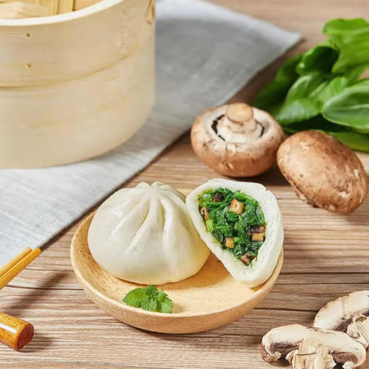 【百】安井香菇素菜包360g/袋 商品图1