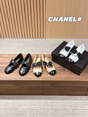香奈儿 蝴蝶结平底单鞋(DBG)