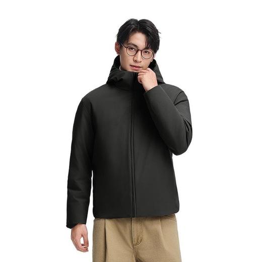 波司登 男连帽无绗缝夹克羽绒服 B250135329 商品图2