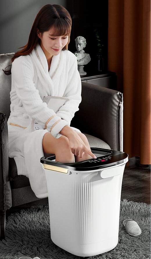 【云优选】ACK高深泡脚桶ACK-D30E 电动按摩 67cm超高桶深 1000W大功率 触控大屏 水电分离 14档控温 6档定时 多重防护防干烧  （拆封后不支持退换货，介意慎拍） 商品图2