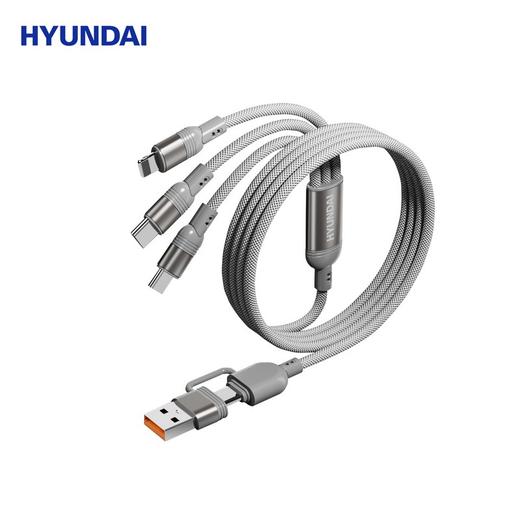 HYUNDAI  100W二拖三快充数据线   YH-NB011 商品图0